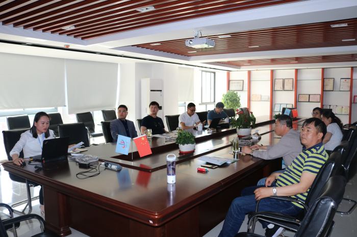 北京東方園林商務(wù)經(jīng)理常慶華一行蒞臨我司考察洽談