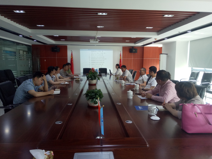 巢湖深業(yè)誠毅地產(chǎn)領(lǐng)導(dǎo)李金林一行蒞臨我司指導(dǎo)